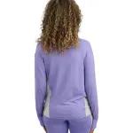 Printed Long Sleeves Purble Jacket