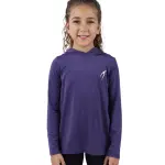 Vivid Long-Sleeve Purple Hoodie