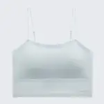 Seamless Camisole Built-in Bra Plus Size Padded Base Layer Top