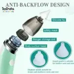 شفاط انف واذن شحن مع مستويات سرعة ، راس سيلكون قابلة للتعقيم واعادة الاستخدام