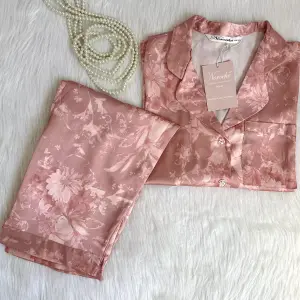 Rosewood Garden Turkish Pure Silk PJ