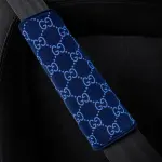 Gucci Blue - Set of 2 Seat Belt Covers