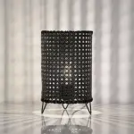 Rattan Table Lamp can32