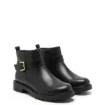 Boot with an elegant round buckle B-3