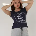 Grey Summer Pajama Set