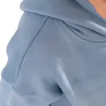 Blue Tie-Dye Hoodie with "Moon" Print 💙🌕