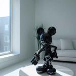 Chrome Mouse Sculpture