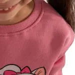 Pink Sweatshirt with “Marie cat ” Print 💗💕