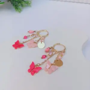 Pinky butterfly