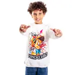 White Sweatshirt with “Pinocchio” Print 🤍👃