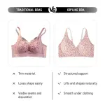 Seamless Wireless Full Coverage Comfort Bra Underwire Free Leopard