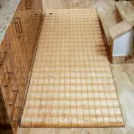 square velvet light brown corridor floor carpet