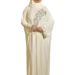 إسدال ريش نعام ابيض