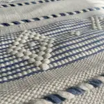 Coastal Stripe Cotton Kilim