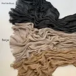 Ruffled cotton marble