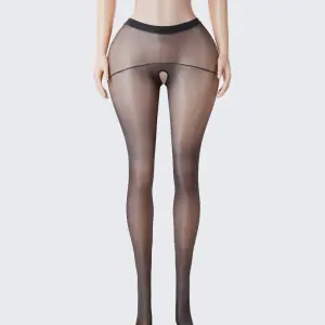 Perfumed See-Through Open-Crotch Pantyhose