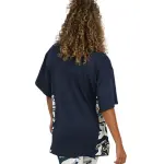 Women's Oversized Navy T-Shirt