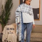 poncho blue pyjama set