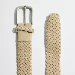 BRAIDED LEATHER BELT