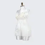 White Lace Summer Serenity Suspender Dress