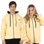 Unisex Essential Zip L.Orange Hoodie