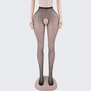 [2+ Items, 300 EGP Each] Sexy Fishnet Medium Mesh Crotchless Lingerie Pantyhose
