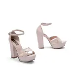 Sandal High Heel Leather-R-77