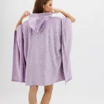 Silver Heart Poncho