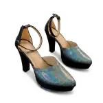 Ankle Strap Platform Heels C-122