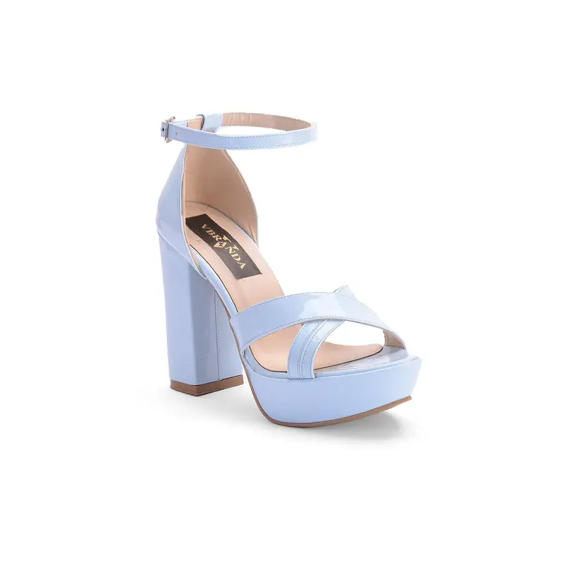 Sandal High Heel Leather-R-77