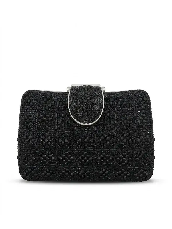 Luxury Geometric Embellished Evening Bag VS-69
