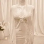 Silky Lace Lounge Set – 3-piece Robe Collection