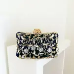 Black Evolette Clutch