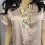 Rose Meadow Pure Silk Nightshirt