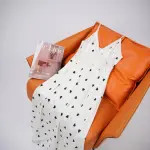 Satin Heart Printed Nightgown