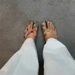 Polka Dot Tabi Flats