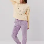 Teddy Hug Winter Top Rose