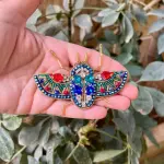 Luxe Winged Talisman Pin