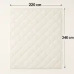 Cozy Quilted Microfiber Bedspread