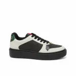 Sneaker featuring signature side stripes SN-18