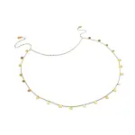 Fashion Tassel Sequins Bridal Halter Back Necklace Metal Body Chain