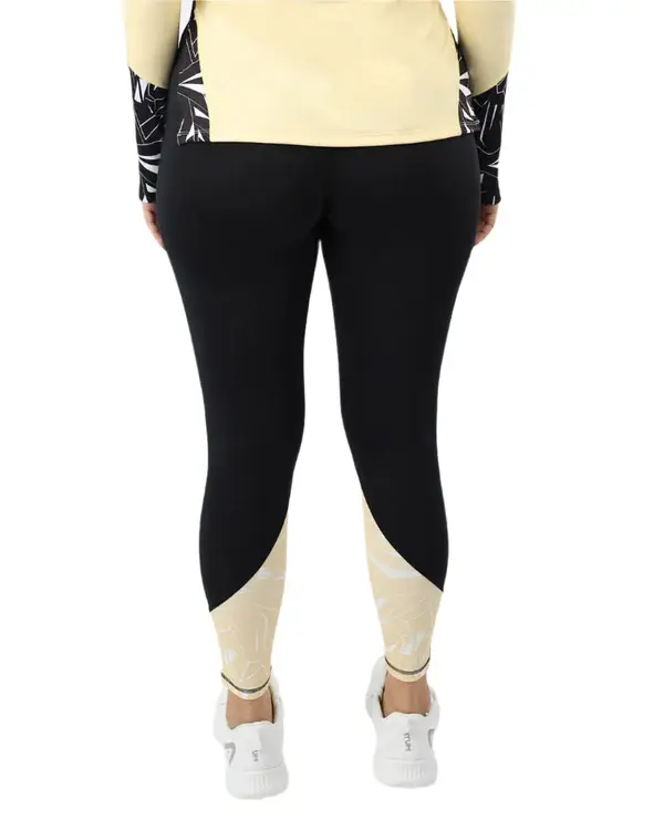 Printed Women's Black Leggings