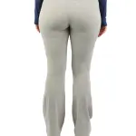 High-Rise Wide Leg Gray Leggings