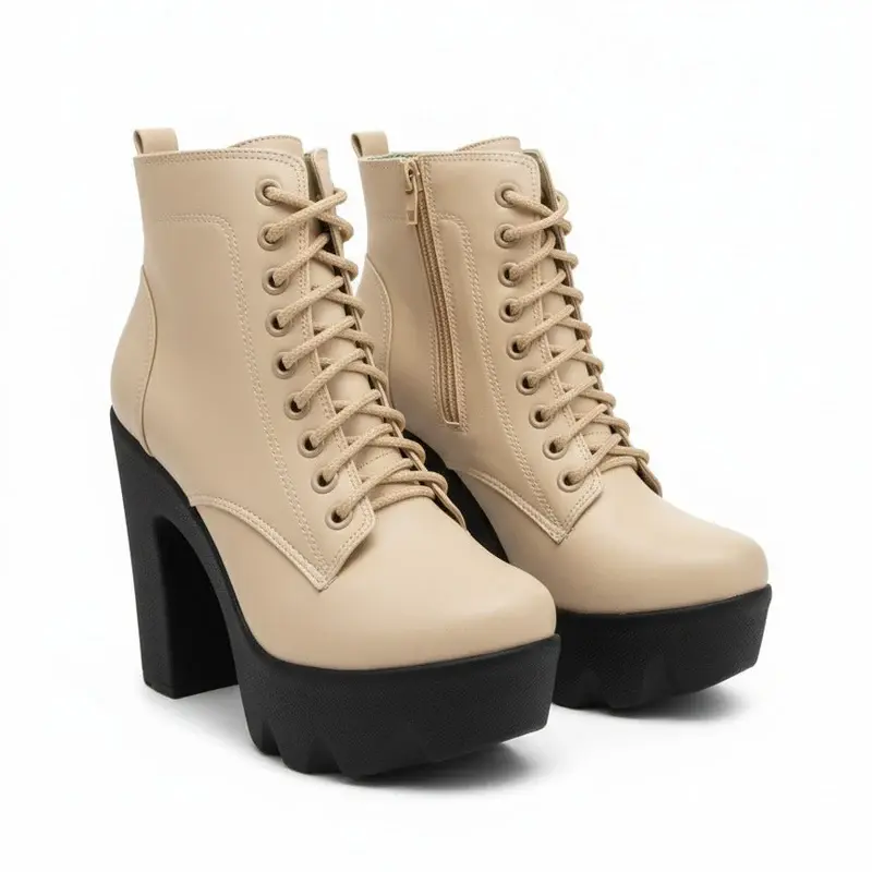 Boot Heels 7cm LEATHER B-27
