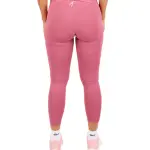 Curve Accent High-Rise Pink Leggings