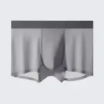 Men's Ice Silk Anti-Bacterial Crotch 120S Ultra-Thin Boxer Briefs