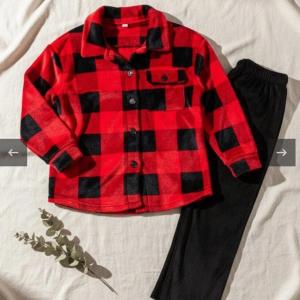 red&black pyjama set