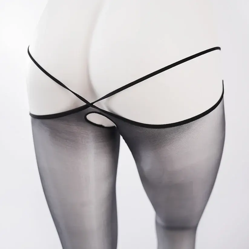 Embroidered Pantyhose Bell Pendant Ultra-Thin Stockings