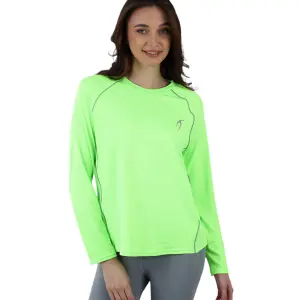 Slim Long Sleeve Lime Green Top