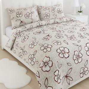 طقم سرير كبير ٤ قطع مقاس كوين